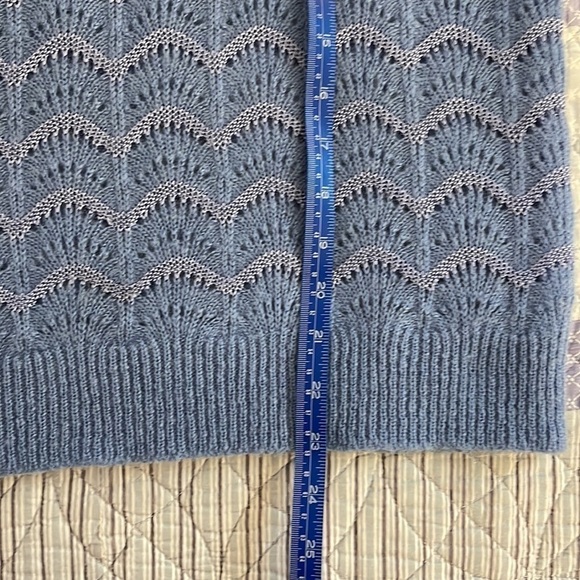 Marella Sky Blue Ladies Sweater size L - Picture 7 of 7